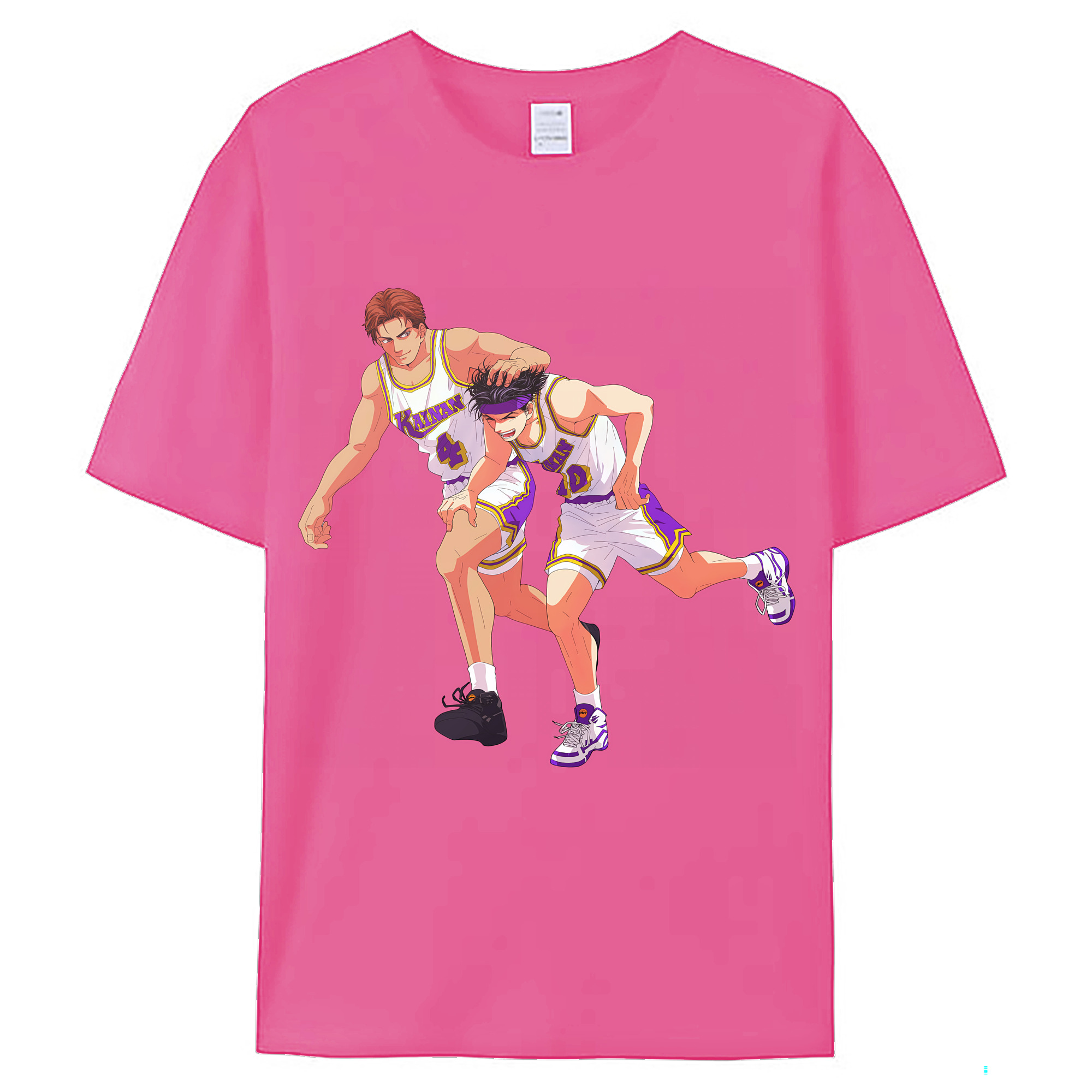 （画像用） SLAM DUNK／スラムダンク レディースカジュアルプリントTシャツ（綿100％）